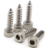 10-50pcs M2 M2.6 M3 M3.5 M4 M5 304 A2-70 Stainless Steel Allen Hex Hexagon Socket Cap Head Self Tapping Wood Screw Screw Nut Drivers