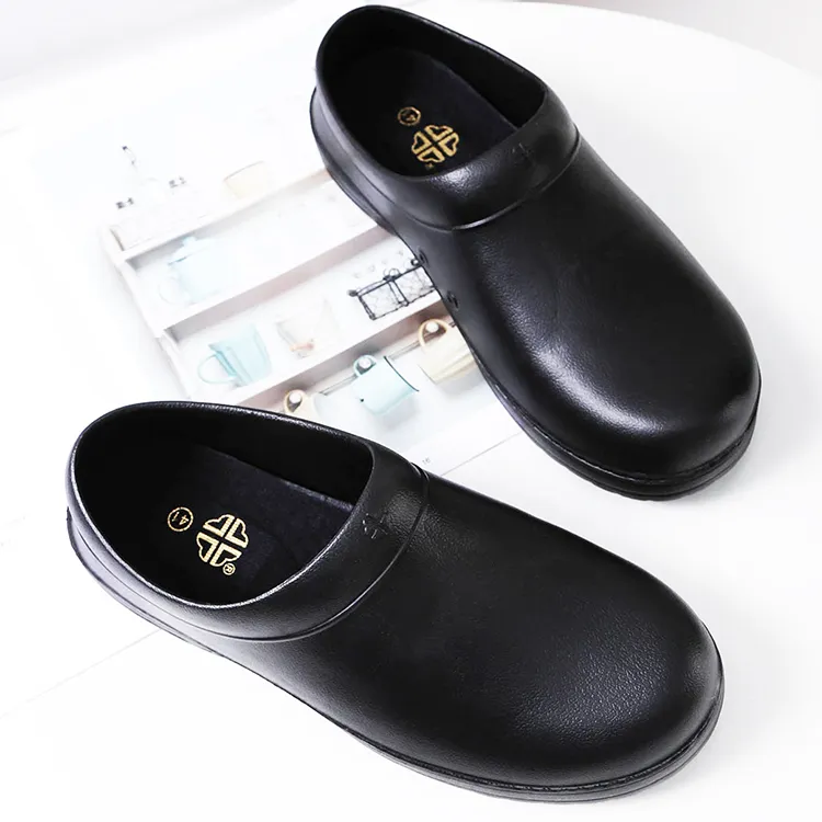 Chef Shoes for Men Women Kitchen Clog Shoes Nonslip Safety Work Cook Shoes  Black Slip on Shoes Formal Master Hotel Restaurant Nurse SlippersCook  Sandal Mules Shoes Oil&Water Proof Wear Resistant Shoes