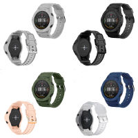 Silicone Shell Edge Cover Protector Wrist Watchband For Xiaomi Mi Watch Strap Color Sport Band Wristband Case Smart Accessories Smartwatches