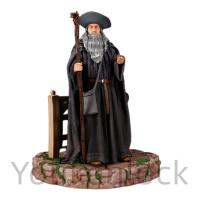 Toystoryshop หุ่นเหล็กขนาด21ซม. แหวน Gandalf Mitrandir รูปปั้นพีวีซีของประดับโต๊ะทำงานของเล่นของขวัญ