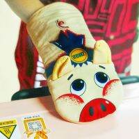 1pc Cartoon Cute Pig Oven Gloves Non-Slip Heat Long Cotton Kitchen Cooking Microwave Oven Mitts Potholder BBQ Baking Accessories