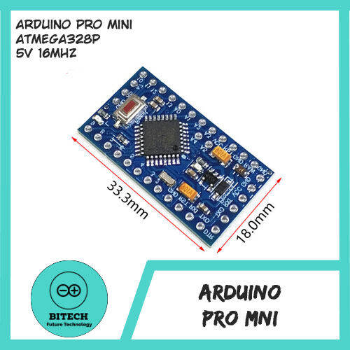 Arduino Pro Mini Atmega P V Mhz Atmel Lazada Indonesia