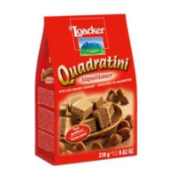 (ห่อกันกระแทก) เวเฟอร์ ล็อคเกอร์ Loacker Quadratini 250g威化饼干