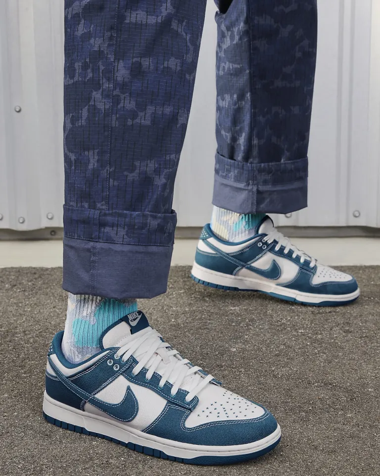 Nike Dunk Low SE “Industrial Blue” The Japanese Art Of Sashiko ของ