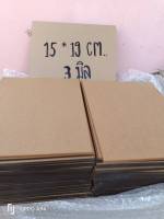 แผ่นอคิลิคใส 3 มิล ขนาด 15*19 ซม.