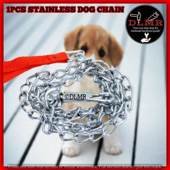 Dog Chain (3.0, 4.0, 5.0) Stainless Steel Chain Dog Training Pet