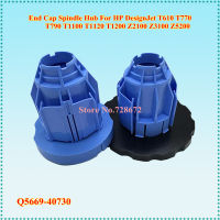 สีฟ้าสีดำ Q5669-40730 onkshop หมวกแกน HUB END COVER สำหรับ HP Designjet T610 T770 T790 T1100 T1200 Z2100 Z3100 Z5200