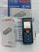 Bosch เลเซอร์วัดระยะทางวัดขนาด40เมตรความแม่นยำสูง GLM 40เลเซอร์วัดระยะทางไม้บรรทัดวัดเลเซอร์แบบพกพา