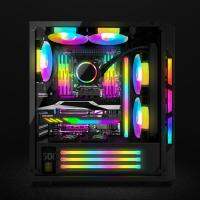 Computer LED Strip 1 Set Essential Multi-interface Design Good Heat Dissipation Gaming PC Case Light Strip for PC