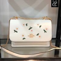 (แท้ ?%‼ from Factory) ?KLARE CROSSBODY WITH DAISY EMBROIDERY (C2858)