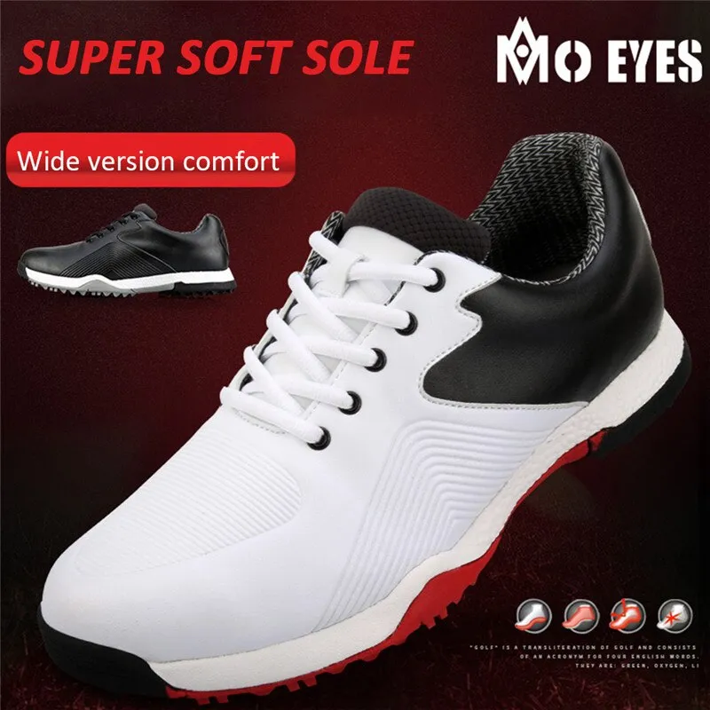 PGM Golf Shoes Men Waterproof Sports Shoes Rubber Soft Sole Shockproof Shoes  Male Anti Slip Breathable Golf Sneakers XZ116 