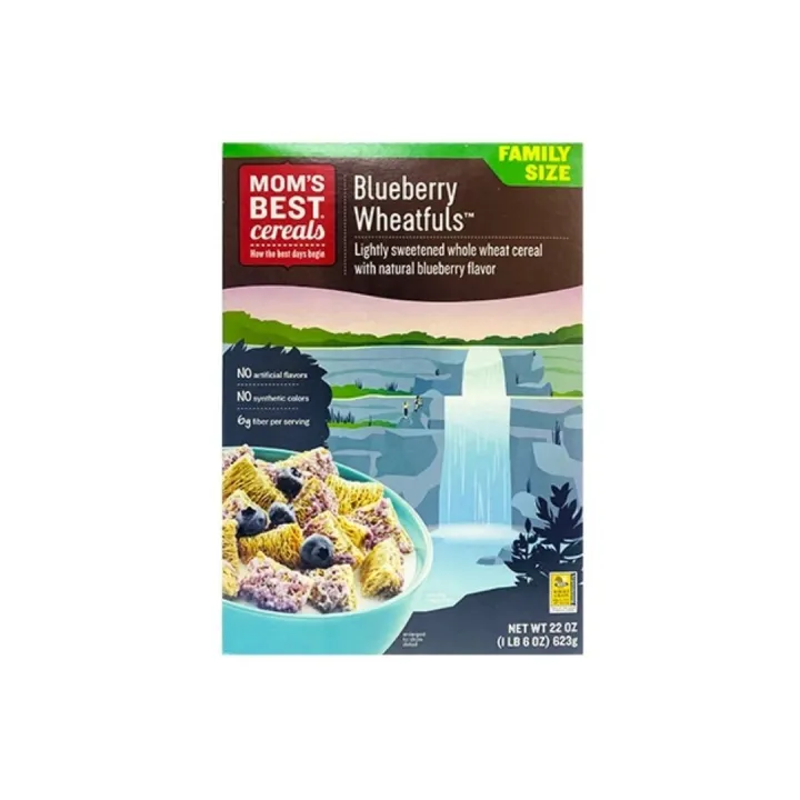 Mom's Best Cereals Blueberry Wheatfuls 623g | Lazada PH