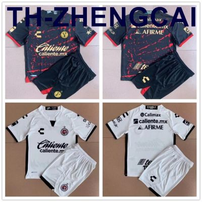 Newest☃♟ ZHENGCAI 2022 2023 Tijuana Home and Away Adult Set Soccer Jersey Top Shorts kids kits