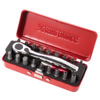 ชุดด้ามขันดอกบิตและดอกบิต 20 ชิ้น  Mini Bit Ratchet Set (20-piece set)  20Pcs Mini Bits Ratchet Tool Set