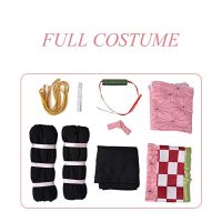 Anime Demon Slayer Nezuko Cosplay Kimono Kimetsu No Yaiba Kamado Nezuko Costume Womens Girls Kimono Uniform Halloween Clothes