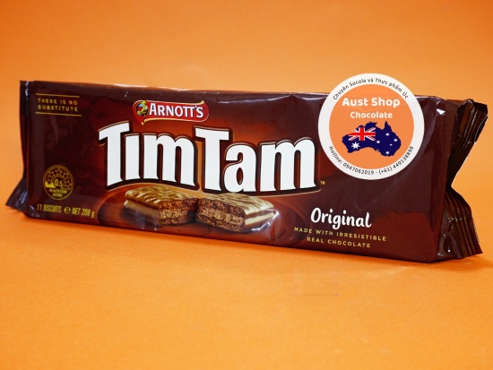 Arnotts tim tam chocolate original 200g - ảnh sản phẩm 4