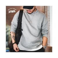 2022  Sweatshirt Mens สีดำสีเทา Hip Hop Punk Pullover Streetwear ลำลองเสื้อผ้าแฟชั่น Mens หลวมจัดส่งฟรีรัสเซีย