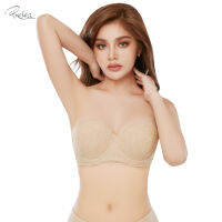 Presea  บราเกาะอก รุ่น Floral Lace Bra สีเนื้อ(Beige) MA1707