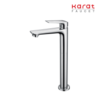 Karat ก๊อกเดี่ยวอ่างล้างหน้าทรงสูงแบบก้านโยก (ไม่มีป๊อปอัพ) KF-51-611-50