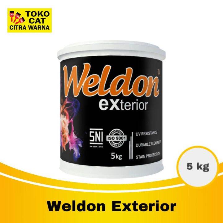Cat Tembok Eksterior Weldon 5 kg Lazada Indonesia