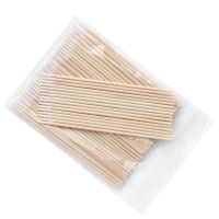 【YF】 Disposable Ultra-small Cotton Swab Lint Brushes Wood Buds Swabs Extension Glue Removing Tools