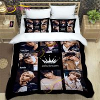 【hot】◘ Stray Kids Combination Duvet Cover Three Piece Set Bed Size