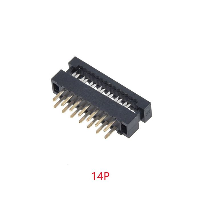 10pcs FD 2mm MFD 2.0mm Pitch 10 14 16 20 24 26 30 34 40 Pin Male IDC ...