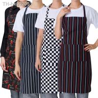 ✿❈ Womens Mens Cooking Chef Kitchen Restaurant BBQ Apron Dress with 2 Pockets Simple Style Waiter Apron