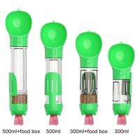 แบบพกพา Pet Dog ขวดน้ำ Drinker Dispenser Travel Gourd Feeder ดื่มชามอาหาร Poop สำหรับ Chiens กลางแจ้ง Walking