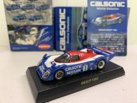 R92CP KYOSHO Le Mans 1992 1/64 KYOSHO ชุดของเล่นโมเดลการตกแต่งรถโลหะผสม Calsonic