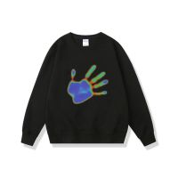 Fashion Creativity Cold Hand Graphic Sweatshirt Male Loose Pullover Man Soft Streetwear Men Casual Punk Sweatshirts Size XS-4XL