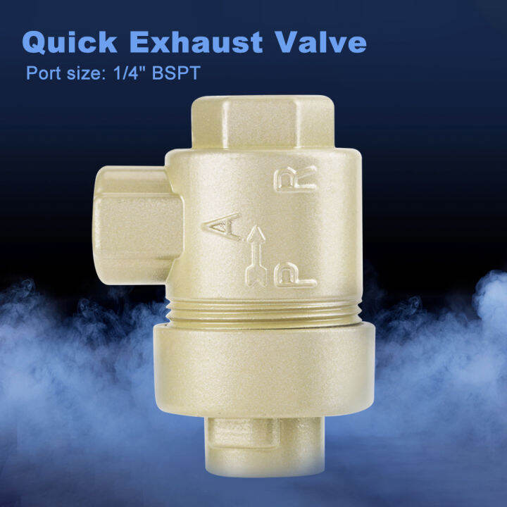 【Clearance】【COD】Quick Exhaust Valve 1/4 Air Valve Quality Aluminum for