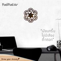 [FudFudAR] นาฬิกาแขวนผนัง รุ่น C017 นาฬิกาติดผนัง นาฬิกา 12 นิ้ว minimal มินิมอล เดินเงียบ ไม่มีเสียงติ๊กตอก นาฬิกาไม้ WOODEN WALL CLOCK สำหรับแขวนผนัง