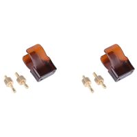 2X Erhu Fine Tuners Brass Rust Proof Not Hurting Strings Erhu Accessories Musical Instrument Replacement Accessory