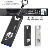 แฟลชไดร์ฟ flash drive แฟลชไดร์ฟ usb ใหม่ แฟลชไดรฟ์โลหะ ขนาดเล็ก usb 3.0 16GB 32GB 64GB 128GB 256GB 512GB 1TB