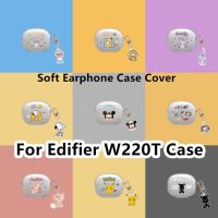 READY STOCK! For Edifier W220T Case Anime cartoon styling Jingle cat for Edifier W220T Casing Soft Earphone Case Cover