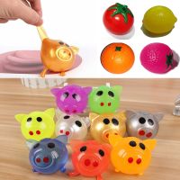 hjk✶☏✧  Pig Antistress Smash Splat Pressure Jelly Viscous Squeeze Vent for Children Adults