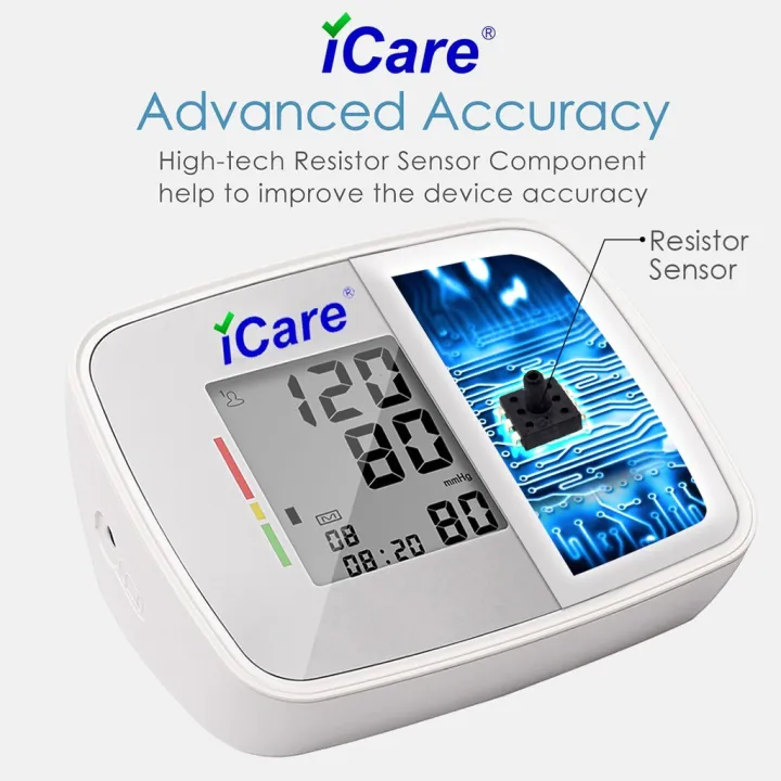 iCare®CK808 Upper Arm Blood Pressure Monitor Lazada PH