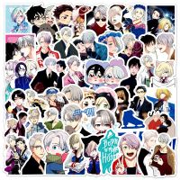 10/30/50PCS/ Anime Yuri on Ice Graffiti Sticker Laptop Skateboard Guitar Refrigerator Waterproof Decorative Sticker Wholesale Stickers Labels