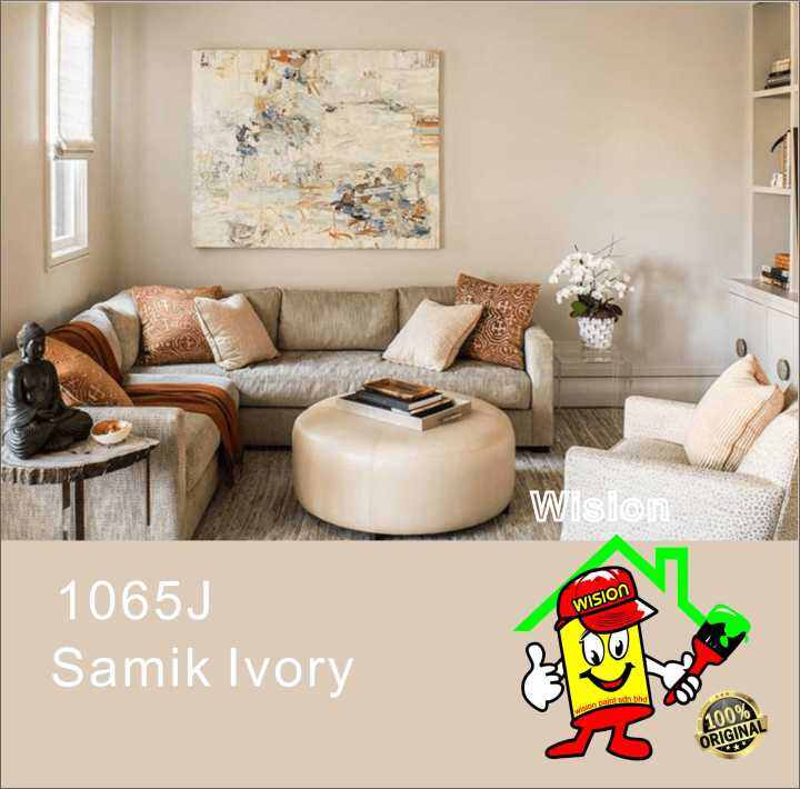 1065J SAMIK IVORY ( 7L ) ZINXER COLOUR GO - Matt Finished Interior ...