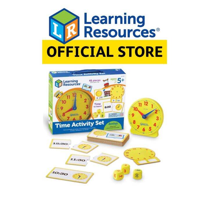 LEARNING RESOURCES Time Activity Set- Age 5-8, Developmental ...