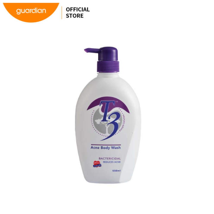 T3 Acne Body Wash 550ml Lazada