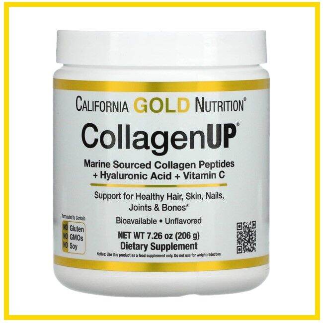 California Gold Nutrition, CollagenUP 5000, Collagen Up, Marine Sourced ...