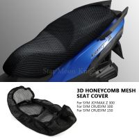 【LZ】♂❃✽  Proteção da motocicleta almofada de assento capa para sym cruisym 300 cruisym 150 joymax z 300 náilon tecido sela assento capa acessórios