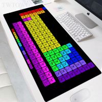 【YF】 Mouse Pad Gamer XXL Custom HD Home Mat Desk Mats Periodic Table of Elements Office Carpet Natural Rubber Mice