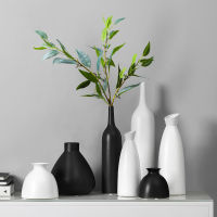 Nordic Creative Zen Ceramic Vase Ornament Art Flower Arrangement Modern Simple Living Room Home Soft Decoration Ornaments