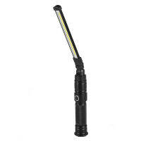 USB Rechargeable Work Light Ultra Bright LED Flashlight With Magnetic Base 5 Lighting Modes Foldable Work Lamp For Car Repair