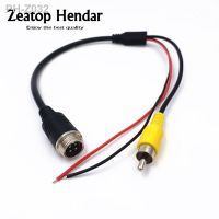 1Pcs M12 4Pin Aviation Male Plug to RCA Male Red Black Power Cable AV Adapter for CCTV Camera Security DVR Microphone