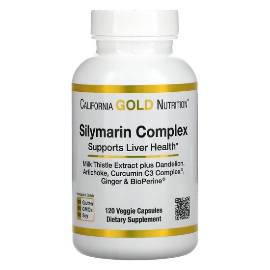 Silymarin complex, liver health, milk thistle, curcumin, artichoke - ảnh sản phẩm 1