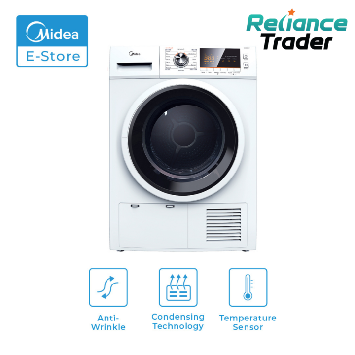【FREE SHIPPING & UNBOXING】Midea MDC8800 8KG Dryer With Condensing